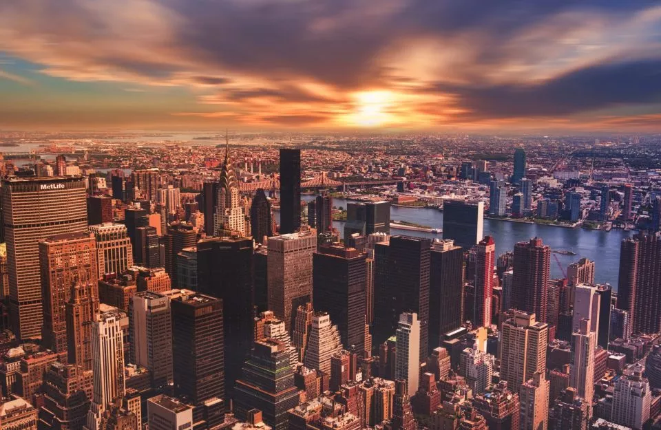high angle view of cityscape against cloudy sky 313782 scaled e1582417733275